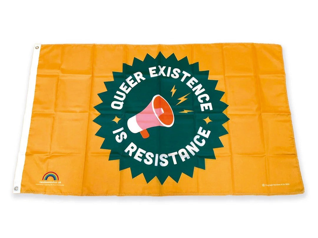 Queer Existence is Resistance Flag