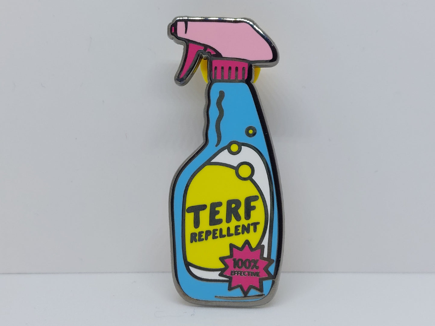 Terf Repellent Pin Badge