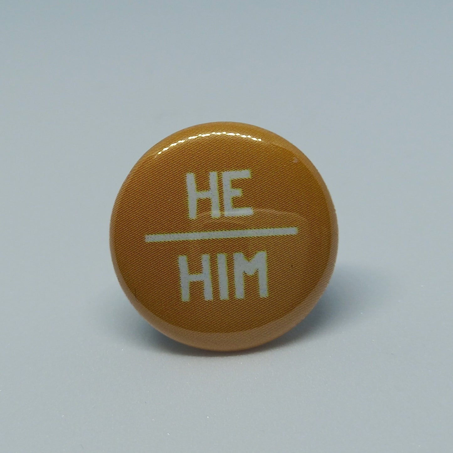 He/Him Pronoun Badge
