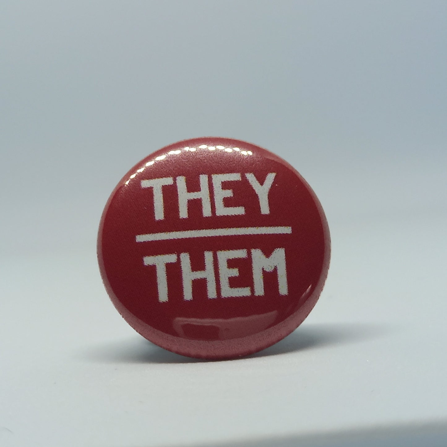 They/Them Pronoun Badge