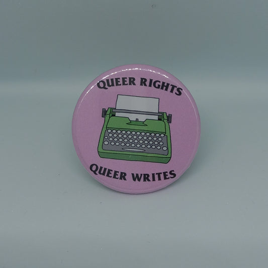 Queer Rights, Queer Writes Badge