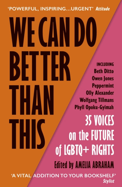 We Can Do Better Than This: 35 Voices on the Future of LGBTQ+ Rights