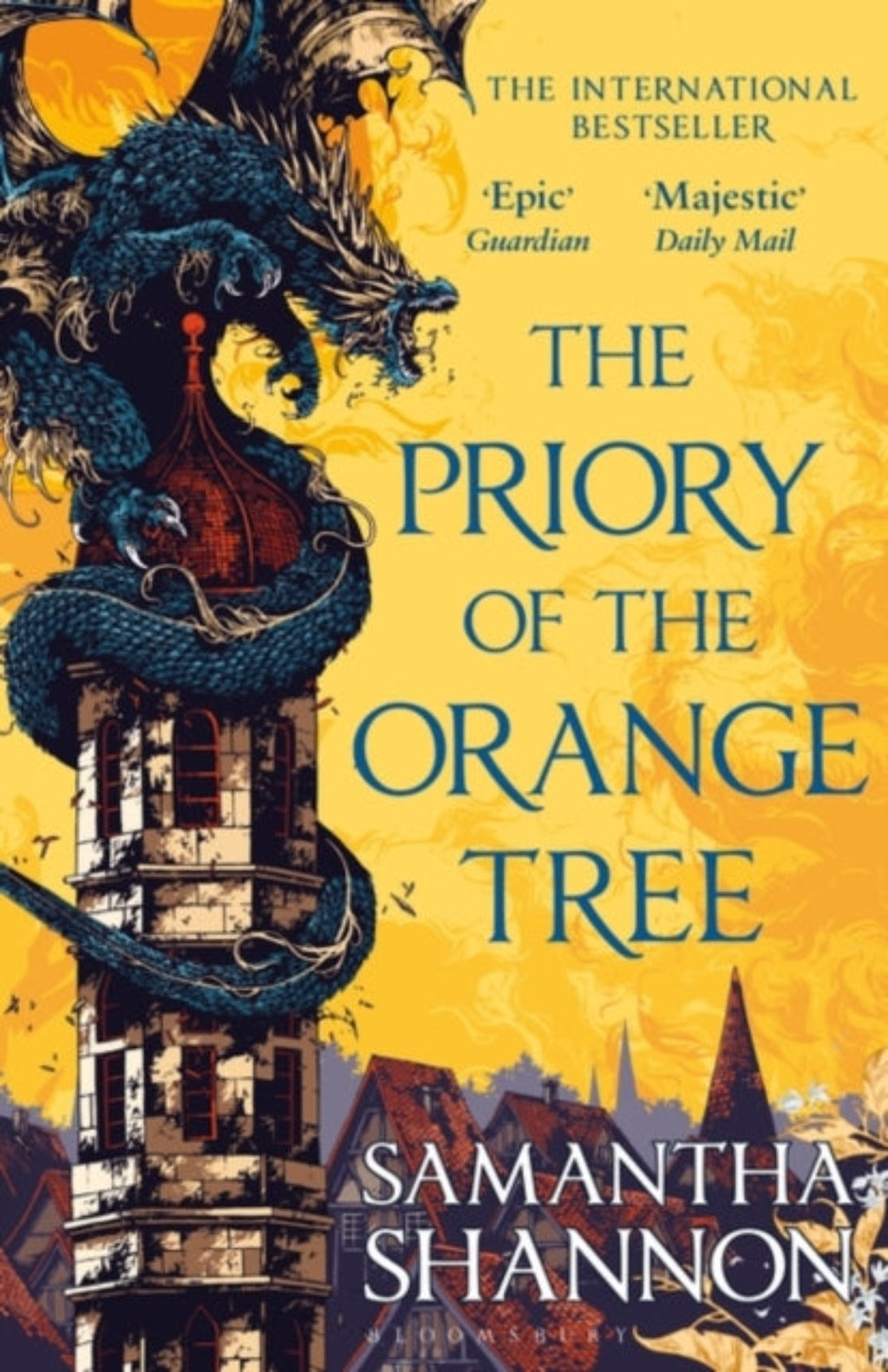 An image of the cover for The Priory of the Orange Tree by Samantha Shannon